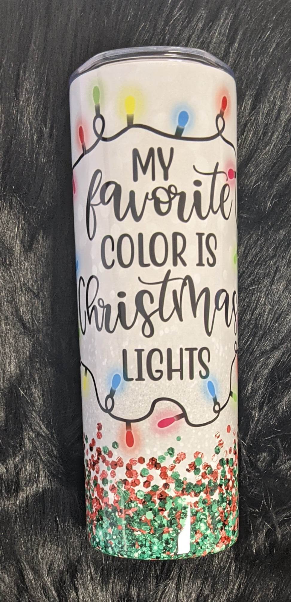 Christmas Lights Tumbler