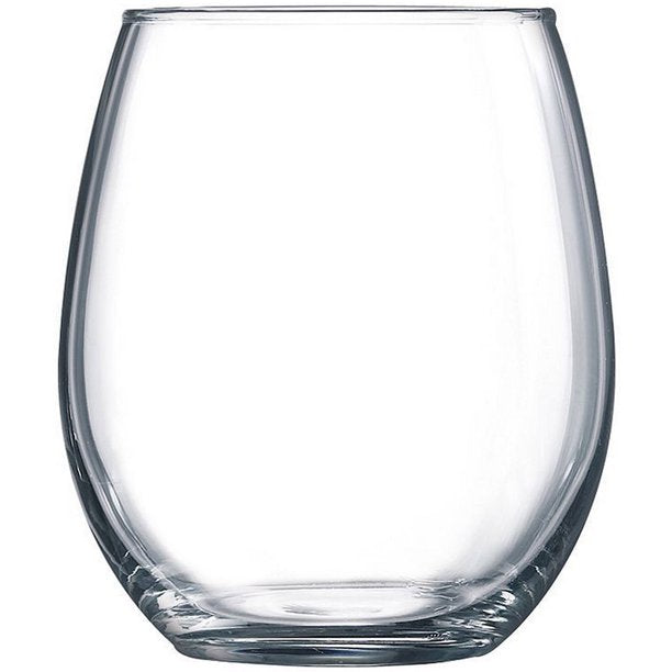 Custom Stemless Wine Glass